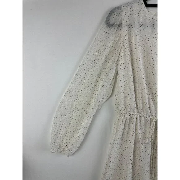 Banana Republic Dress Women's Medium Chiffon Sheer Foemal NWT - Picture 3 of 11